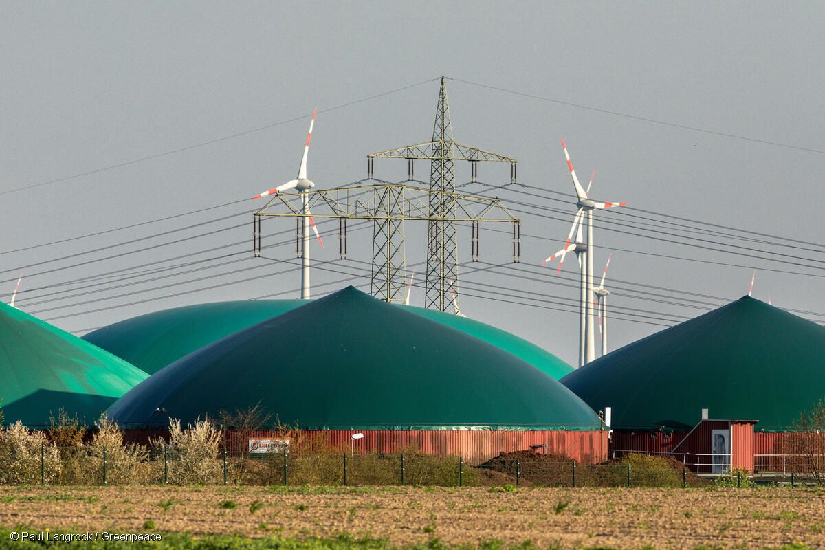 כיסוי למטמנות לצורך הפקת ביו גז בגרמניה